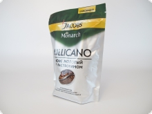 Кофе растворимый с добавлением молотого Jacobs Monarch Millicano (Якобс Монарх Милликано)  150 г, сублимированный, вакуумная упаковка