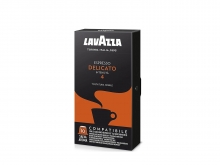 Кофе в капсулах Lavazza Espresso Delicato (Лавацца Эспрессо Деликато), упаковка 10 капсул, формат Nespresso