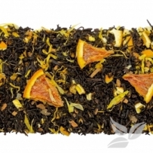 Чай черный ароматизированный Апельсин с корицей 250 гр.