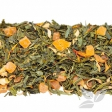 Чай зеленый ароматизированный Зеленый с манго 250 гр.